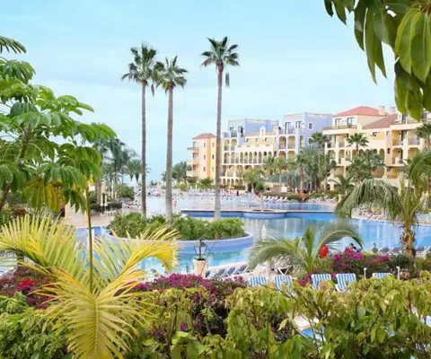 uitzicht van hotel bahia principe in tenerife