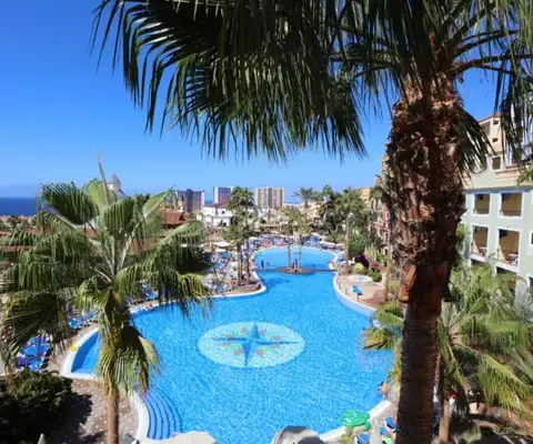 uitzicht van hotel bahia principe in tenerife