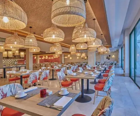restaurant van hotel dreams lanzarote playa dorada in lanzarote