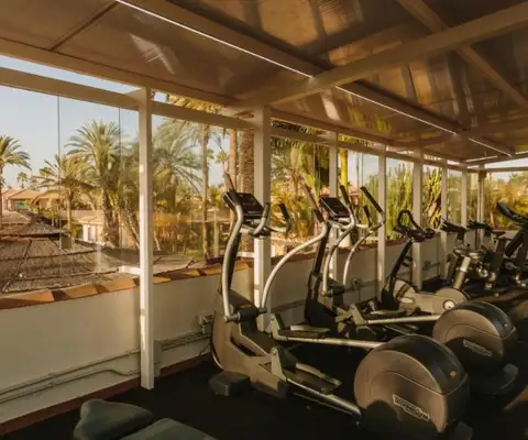 gym van hotel Suites & Villas by Dunas in gran canaria
