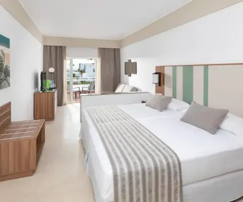kamers van hotel riu paraiso lanzarote