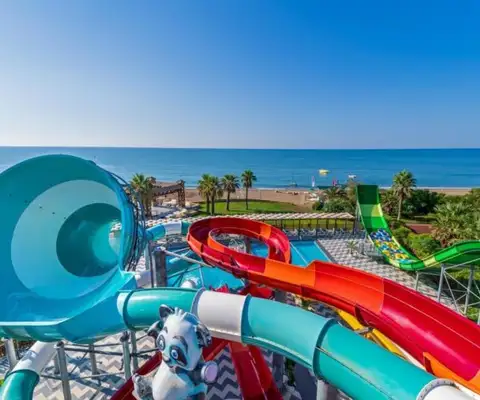 glijbanen megasaray belek turkije