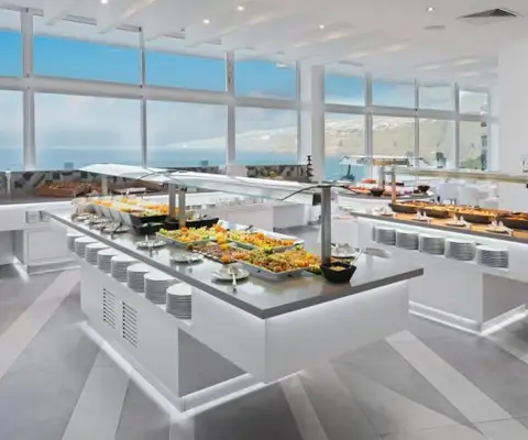 buffet van Hotel Atlantic Mirage in tenerife