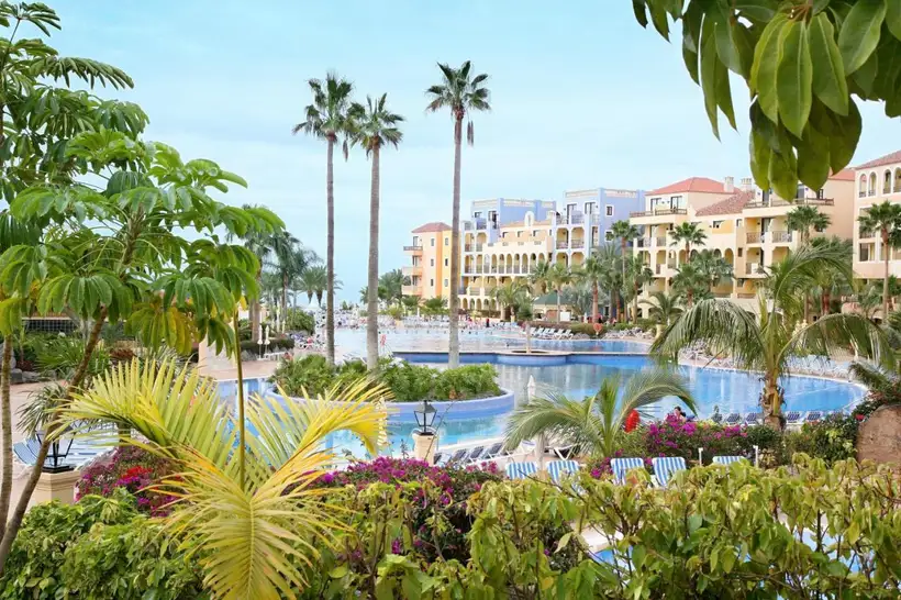 uitzicht van hotel bahia principe in tenerife