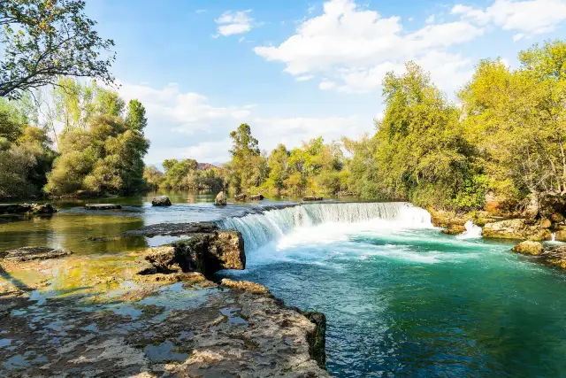 Manavgat waterval in Manavgat