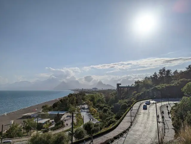 Konyaaltı strand in Antalya