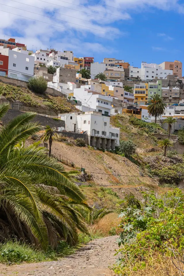 Fataga en de Valle de las Mil Palmeras op Gran Canaria