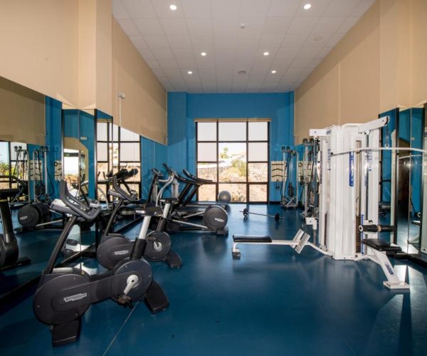 gym in hotel bahia principe in tenerife
