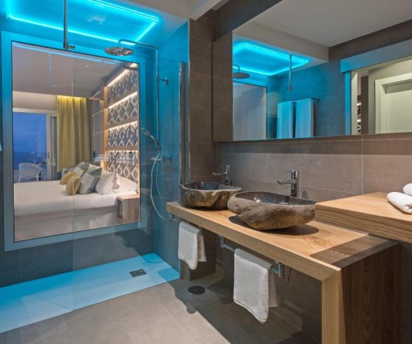 badkamer van Hotel Atlantic Mirage in tenerife
